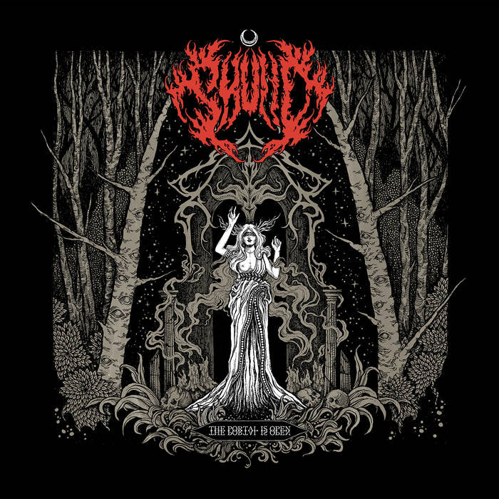 SKULLED - THE PORTAL IS OPEN LP (GREY MARBLED VINYL)