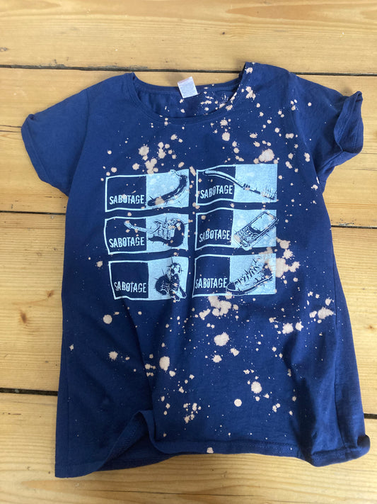 SABOTAGERECORDS SHIRT BLUE