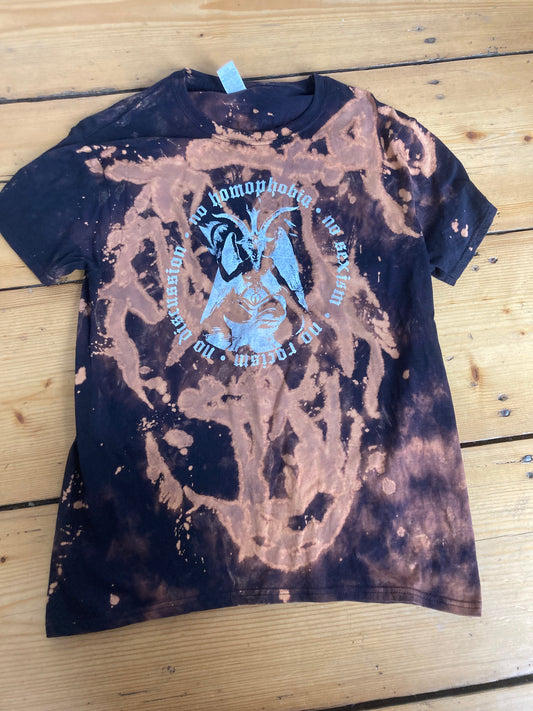 BAPHOMET NO RACISM, NO DISCUSSION SHIRT