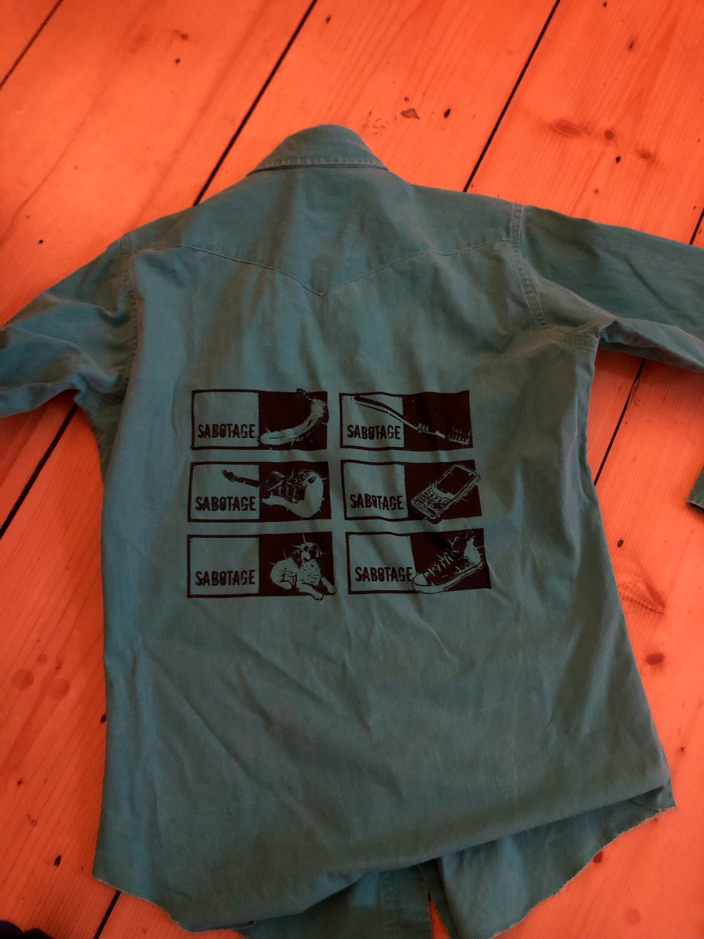 SABOTAGE WESTERN STYLE SHIRT