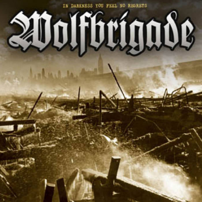 WOLFBRIGADE - IN DARKNESS YOU FEEL NO REGRETS LP (REPRESS)