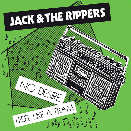 JACK & THE RIPPERS - NO DESIRE 7''