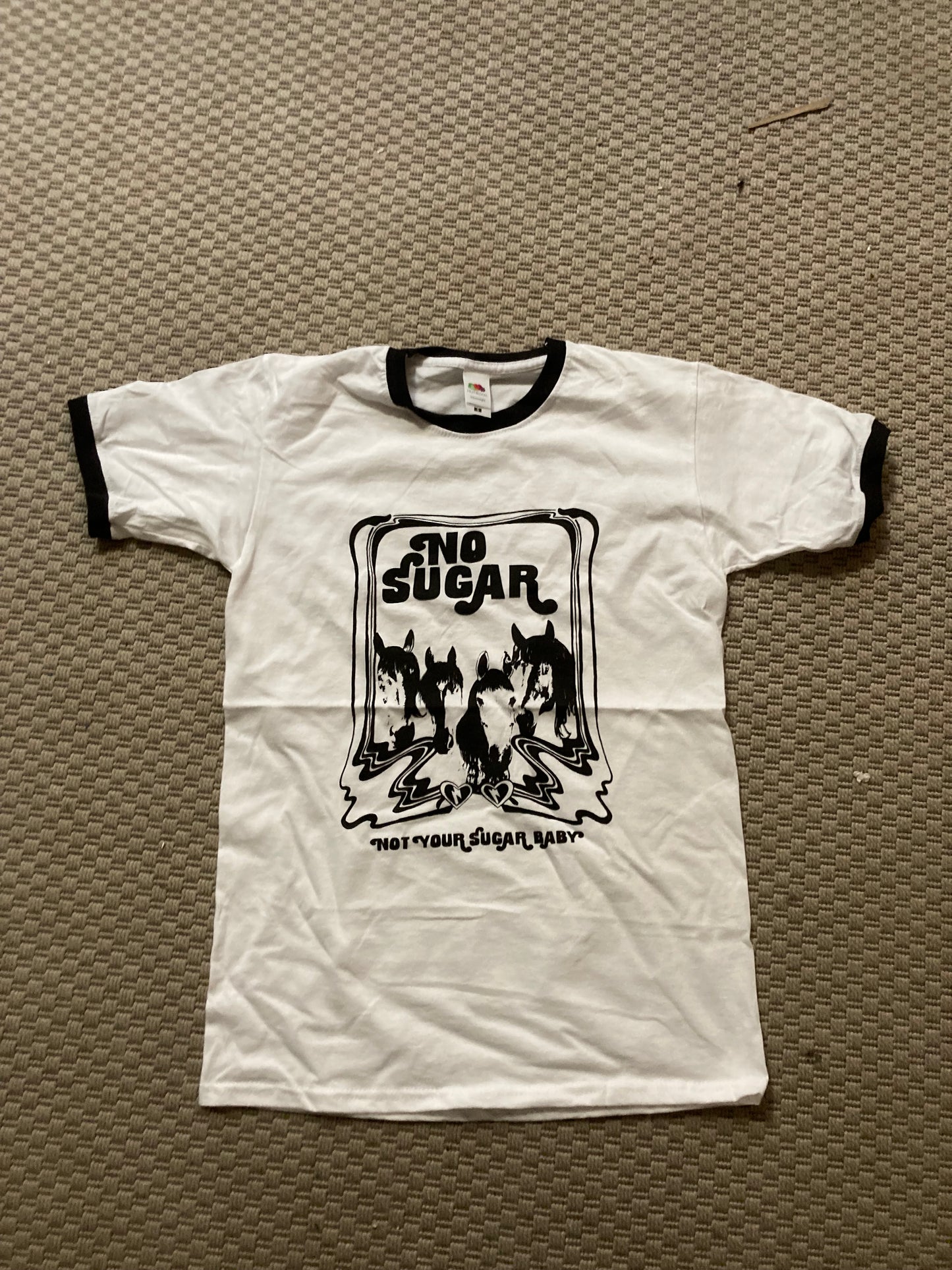 NO SUGAR - LOGO RINGER SHIRT