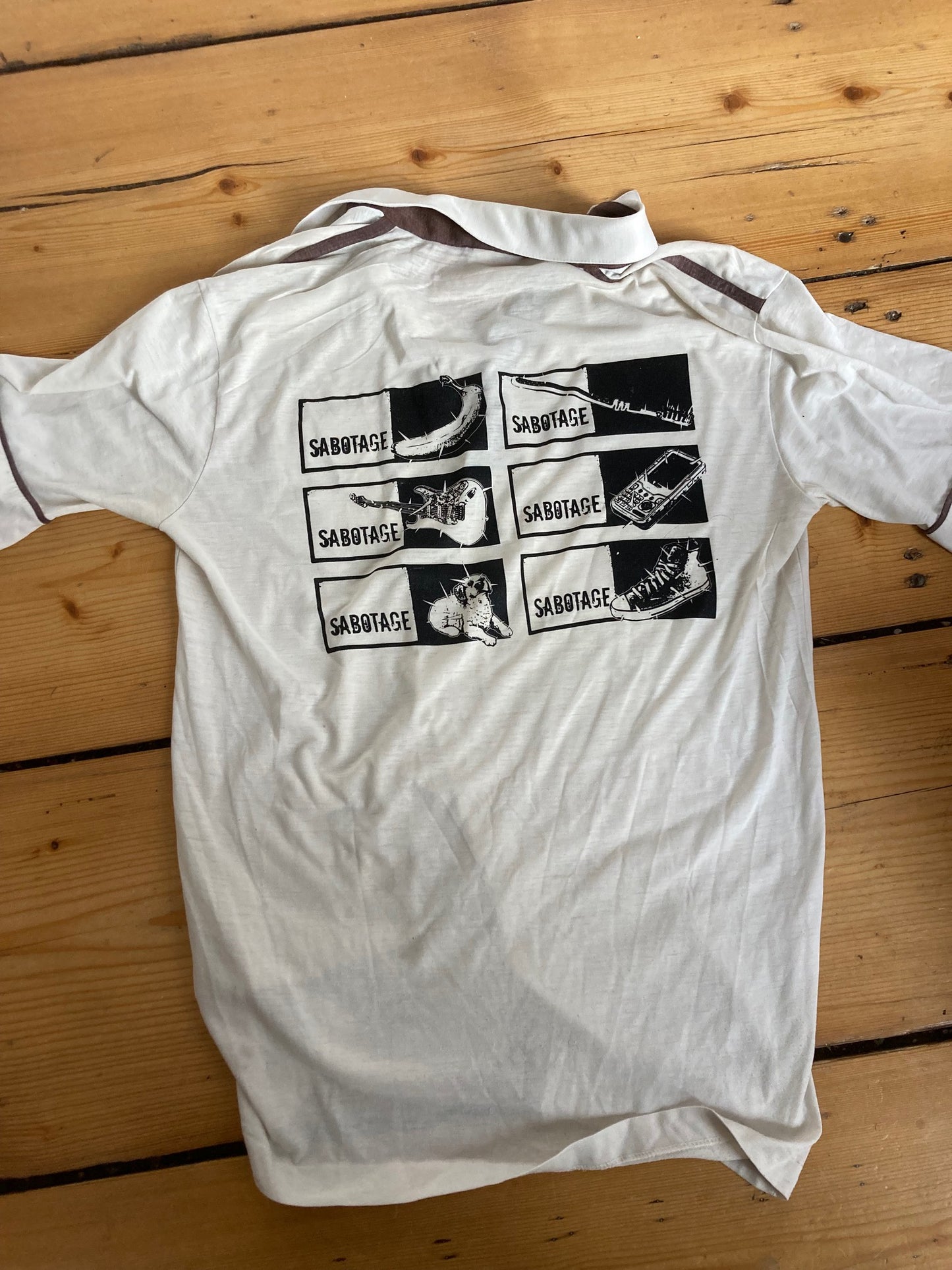 Sabotage Polo Shirt Size 54/M